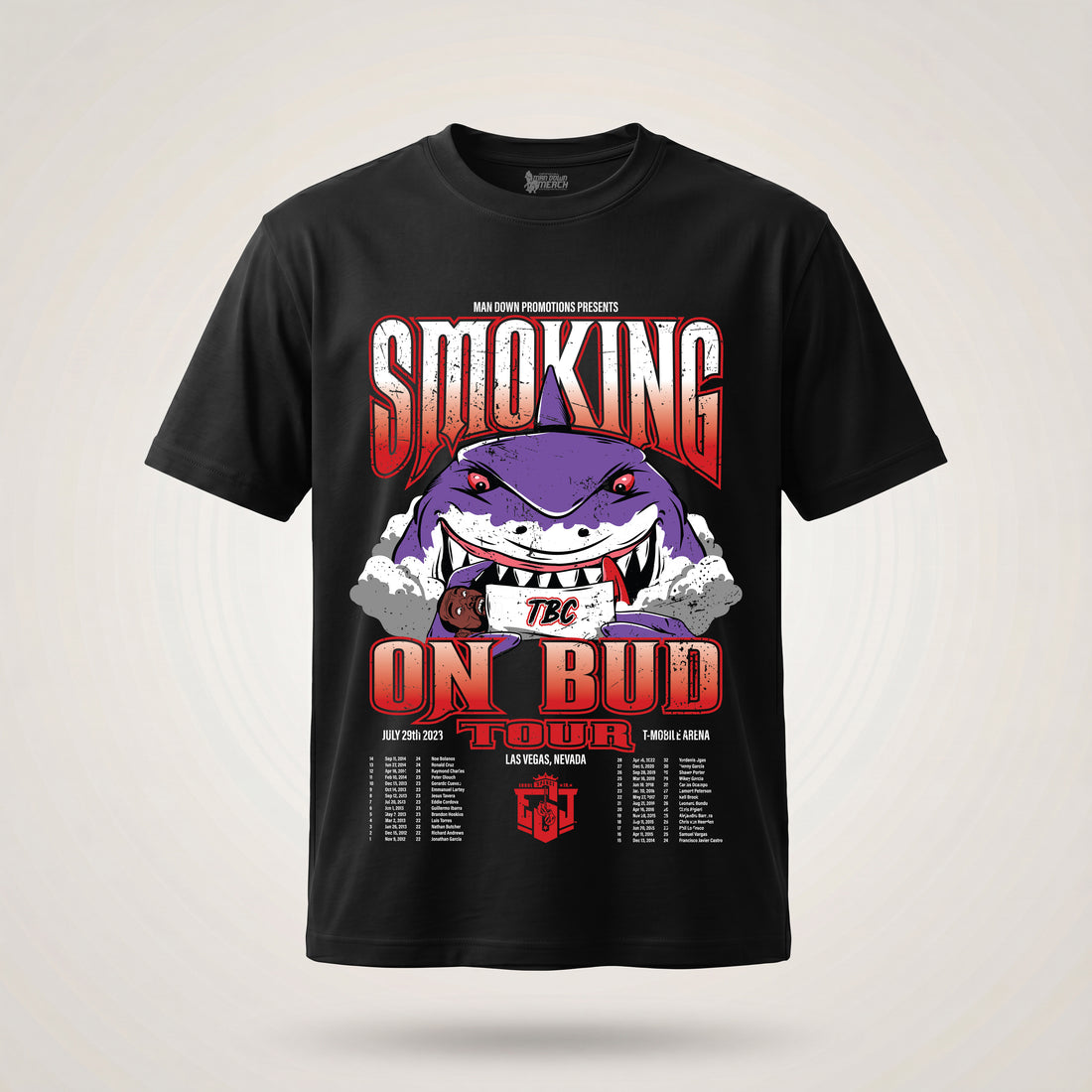 Smoking On Bud Tour Tee