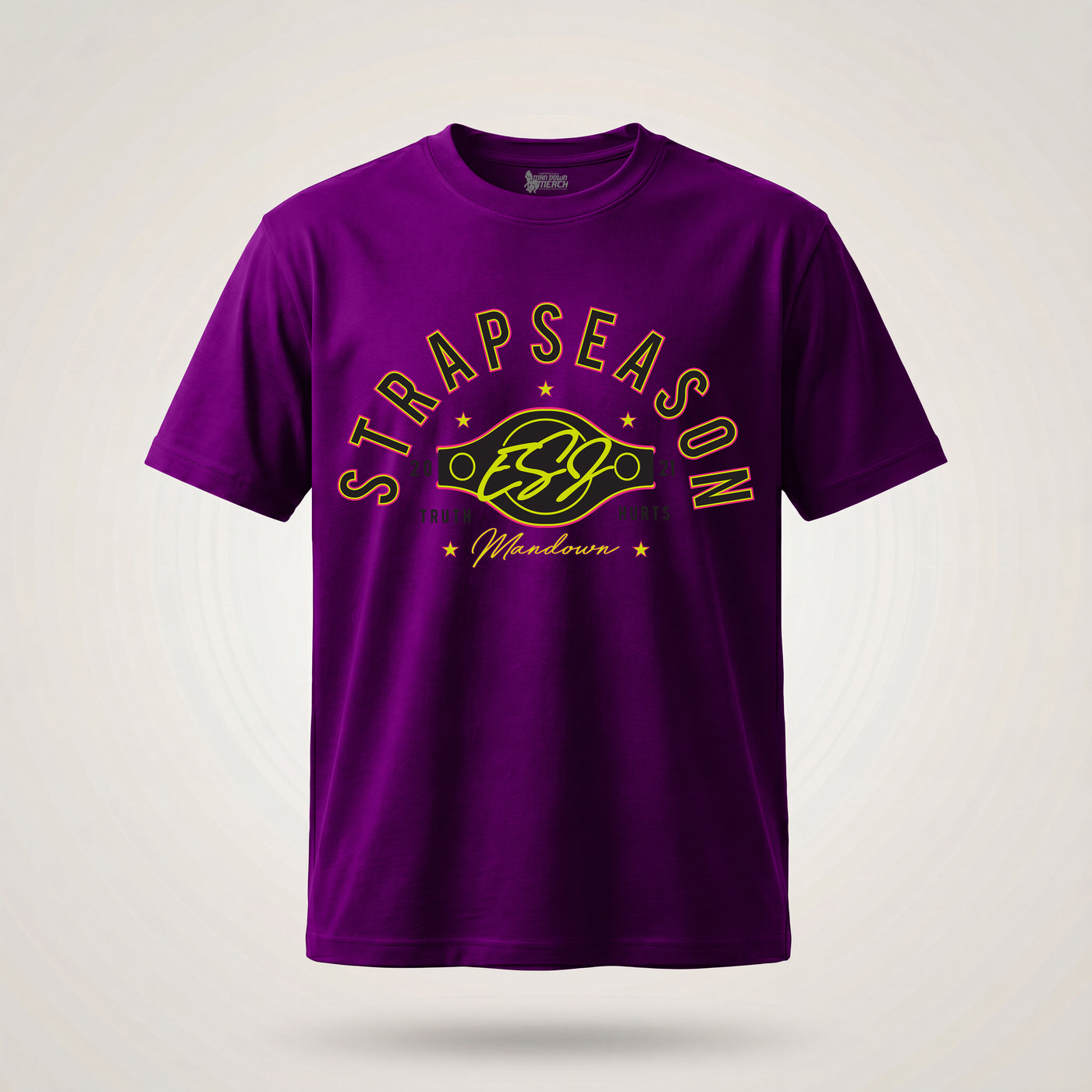 Strap Season Purple Tee