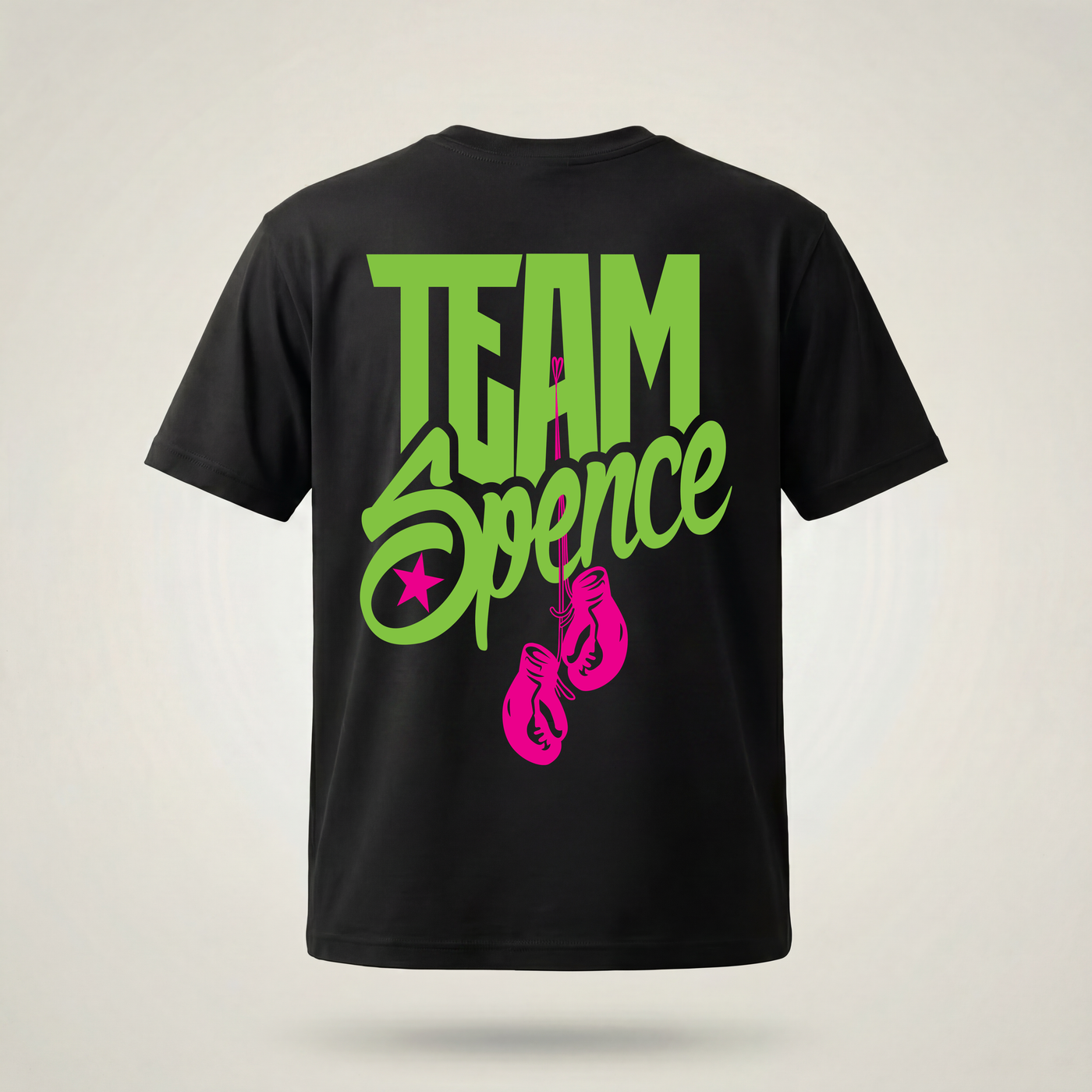 Man Down Black & Green Tee